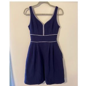 Maison Jules Junior’s Navy sailor inspired dress